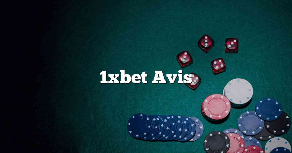 1xbet Avis